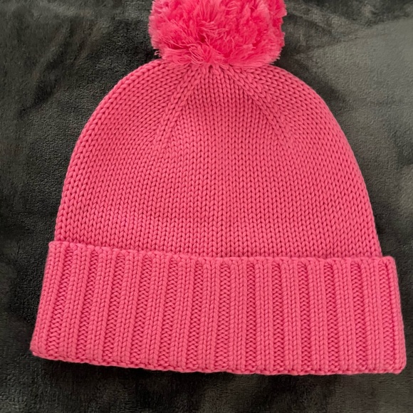 UGG Hot Pink Knit Pom Beanie with Matching Mittens, NWT. - Picture 4 of 16